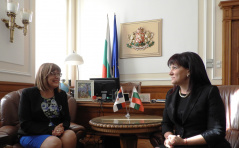 11 September 2018 The Speaker of the National Assembly of the Republic of Serbia and the President of the National Assembly of the Republic of Bulgaria